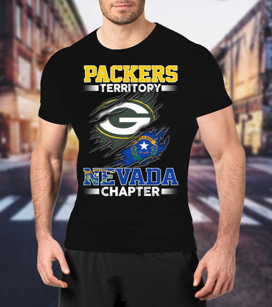 Packers Territory Nevada Chapter Battle Born T-Shirt