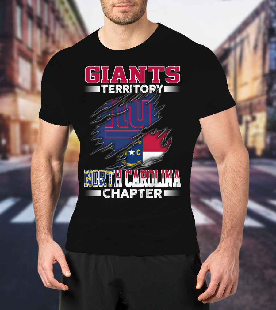 GIANTS Territory New York North Carolina Chapter T-Shirt