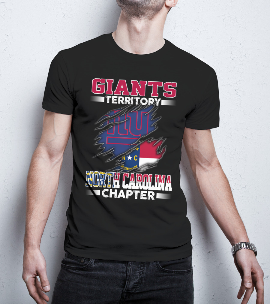 GIANTS Territory New York North Carolina Chapter T-Shirt