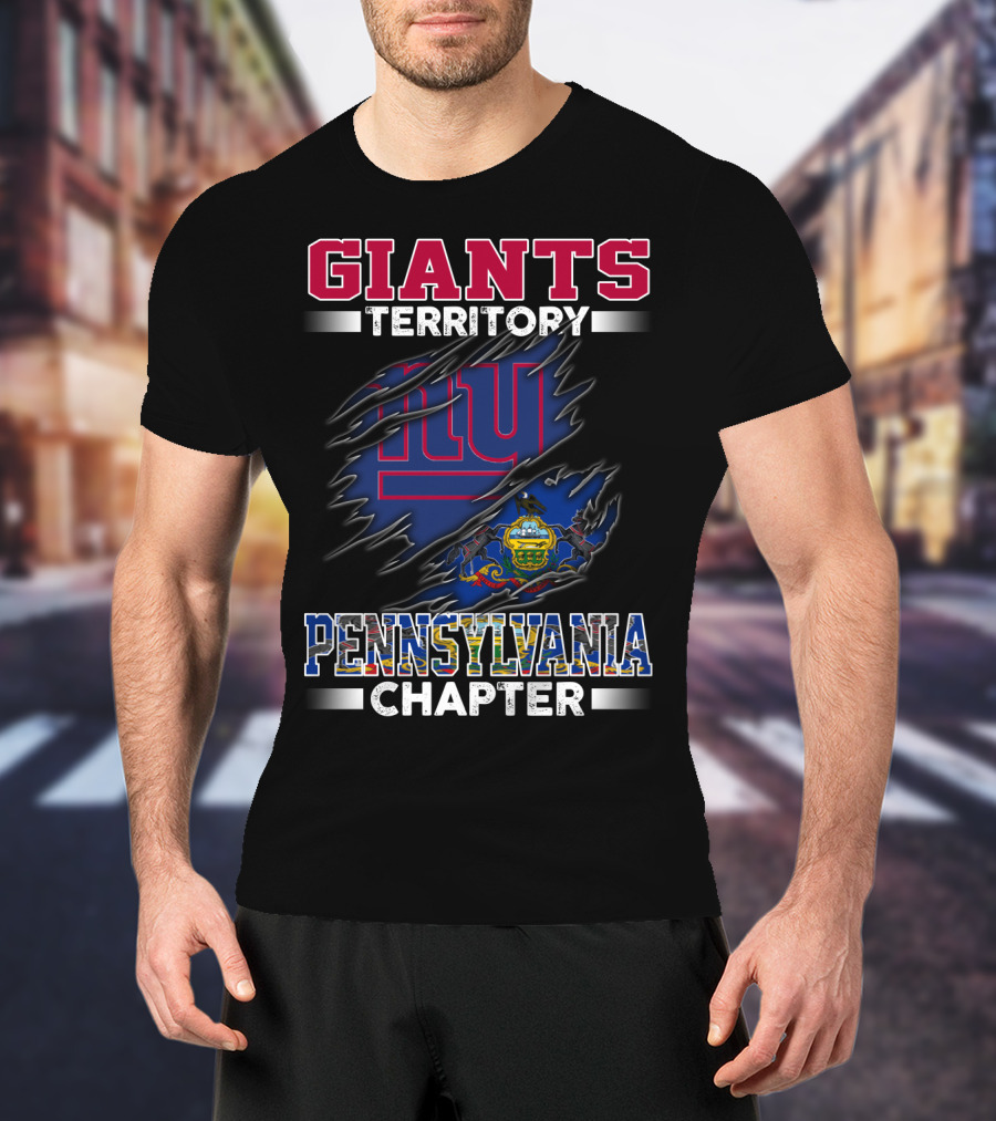Giants Territory PA Pennsylvania Chapter T-Shirt
