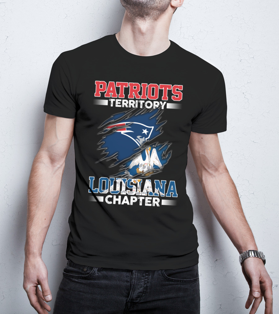Louisiana Patriots Territory Chapter New England T-Shirt