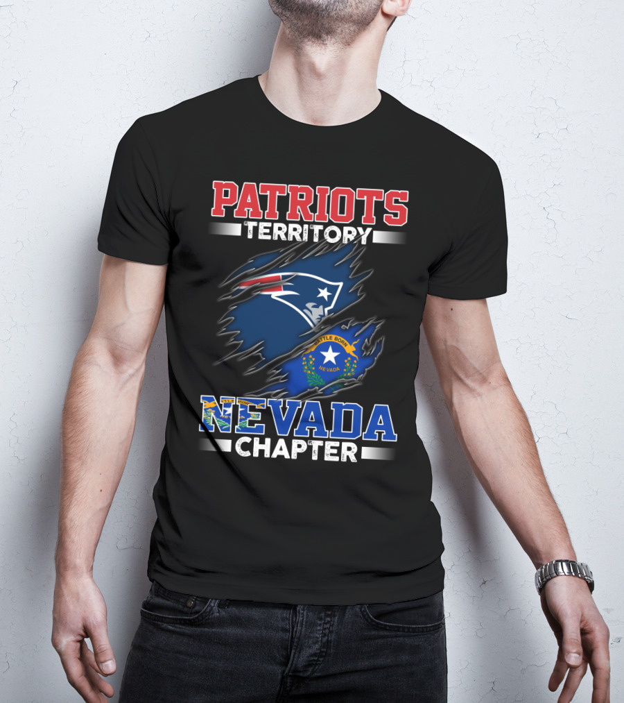 PATRIOTS TERRITORY NEVADA CHAPTER Battle Born T-Shirt