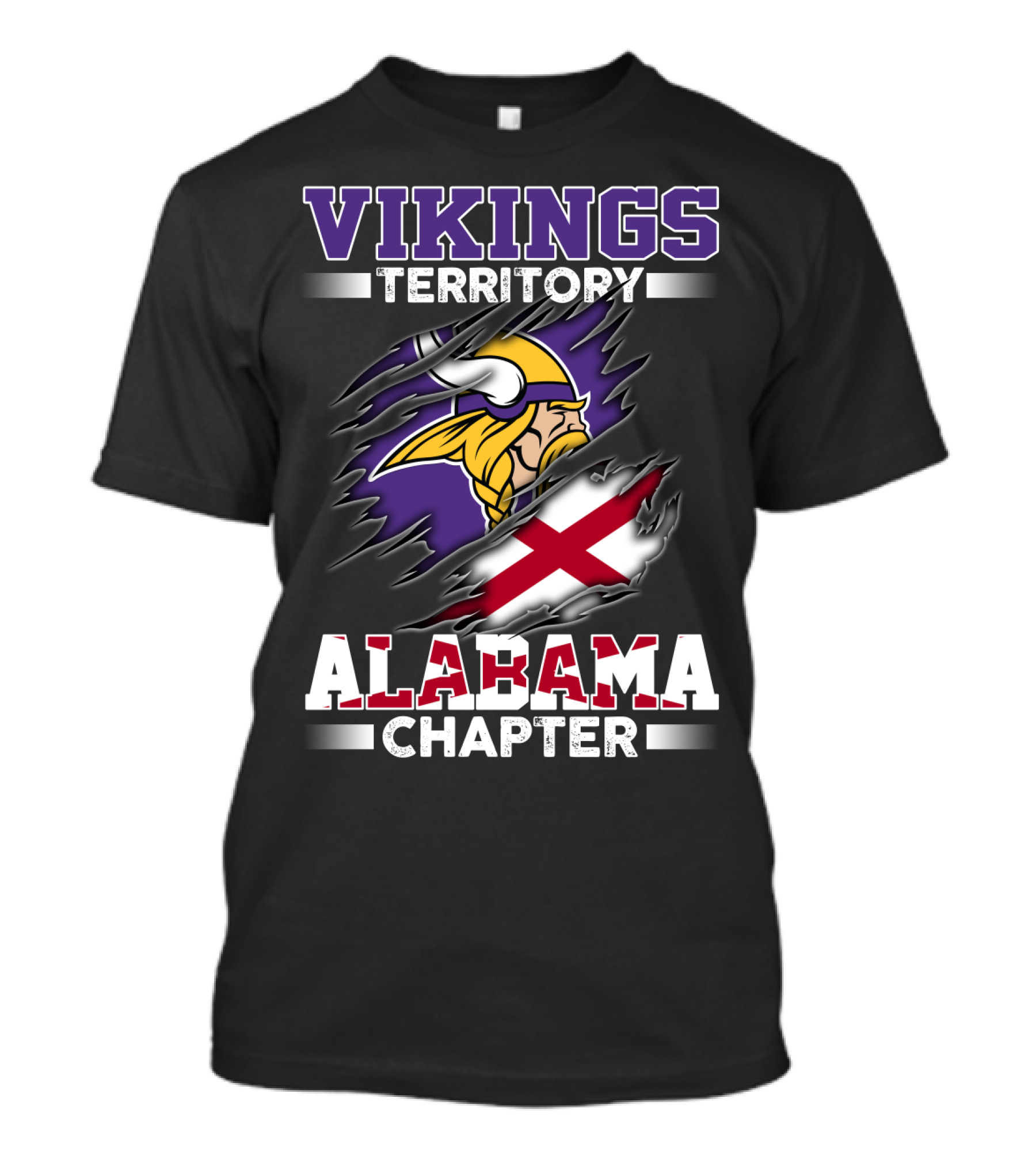 Vikings Territory Alabama Chapter T-Shirt