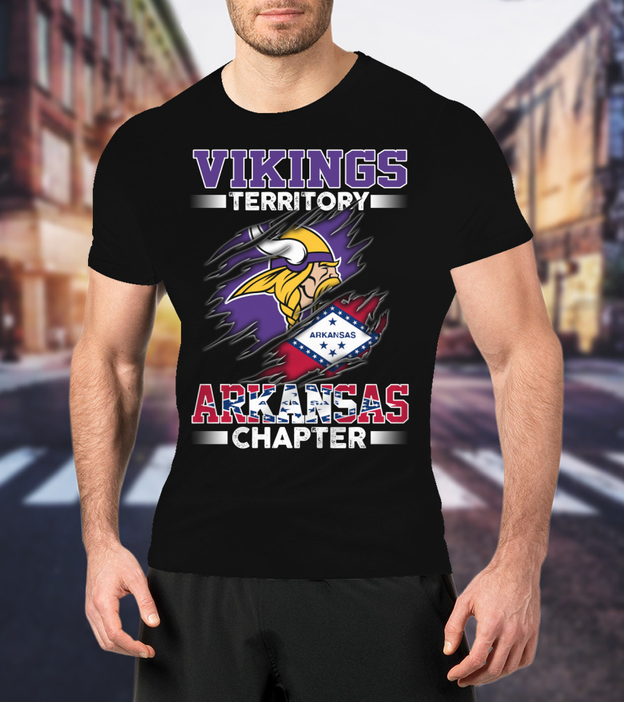 Vikings Territory Arkansas Chapter T-Shirt