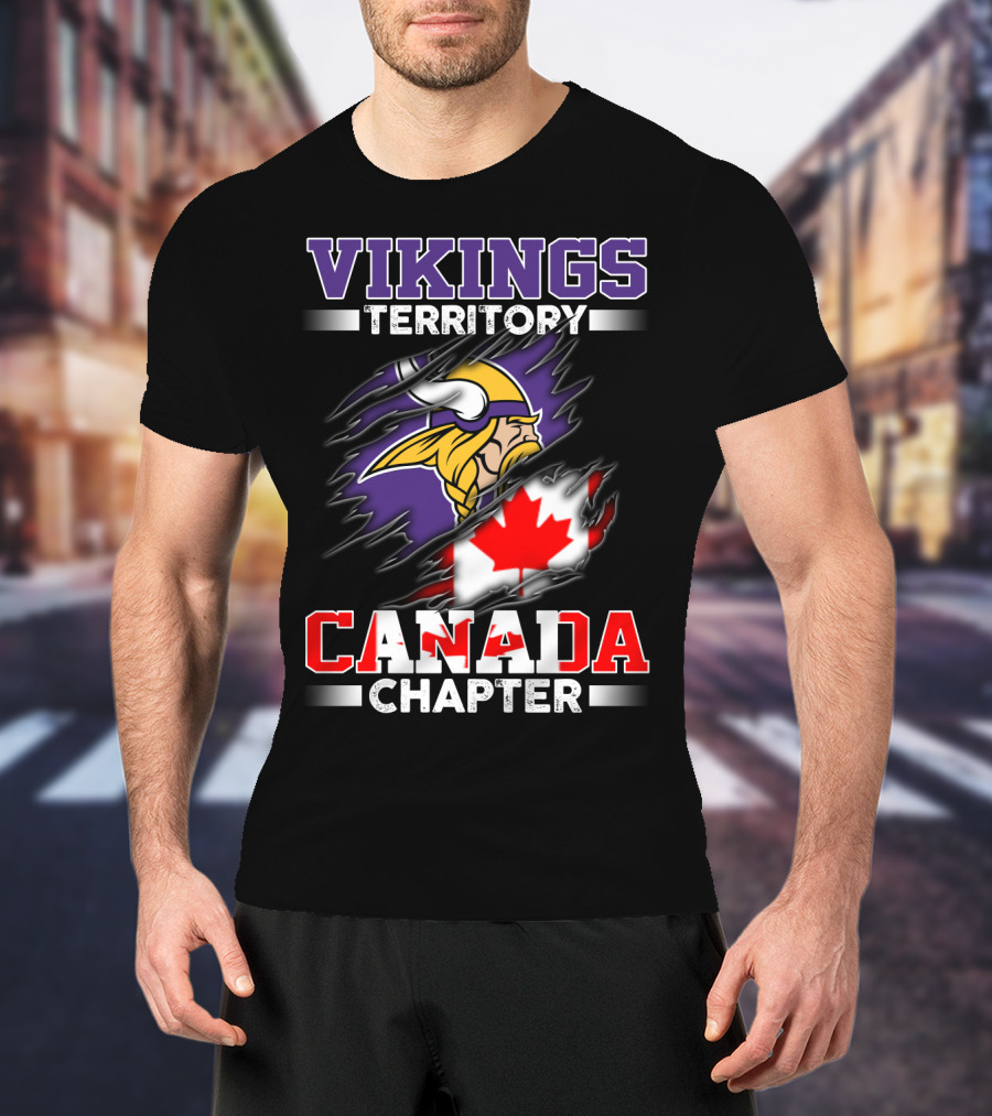 Vikings Territory Canada Chapter T-Shirt