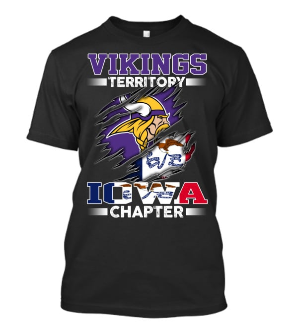 VIKINGS Territory Iowa Chapter T-Shirt