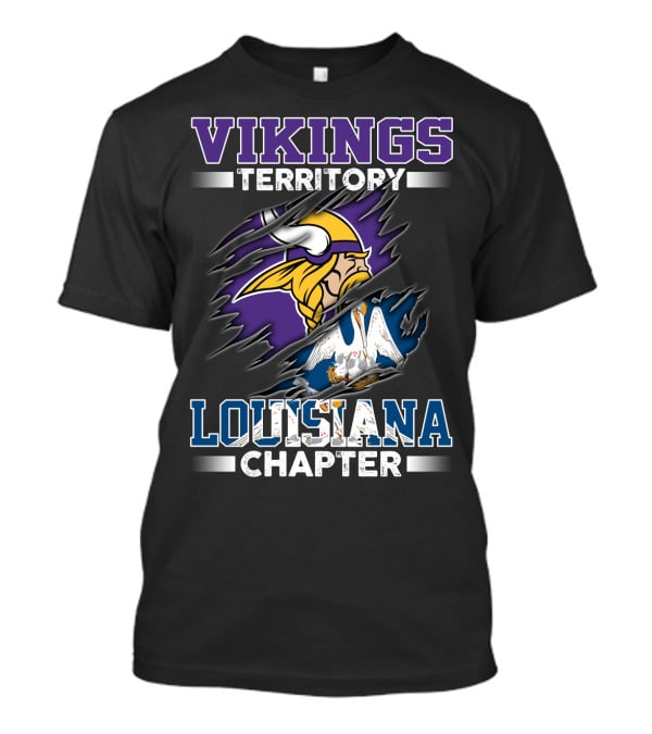 Vikings Territory Louisiana Chapter T-Shirt