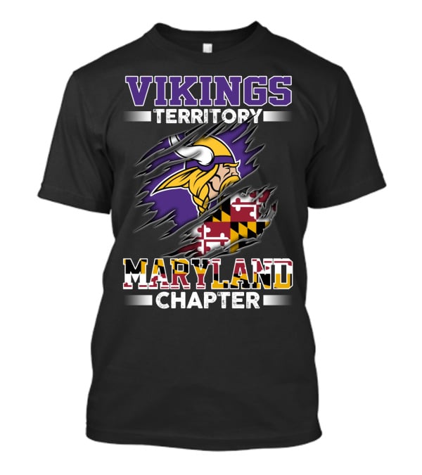 Vikings Territory Maryland Chapter T-Shirt