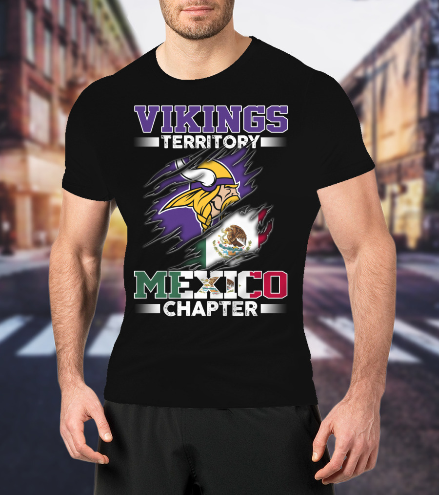 Vikings Territory Mexico Chapter T-Shirt