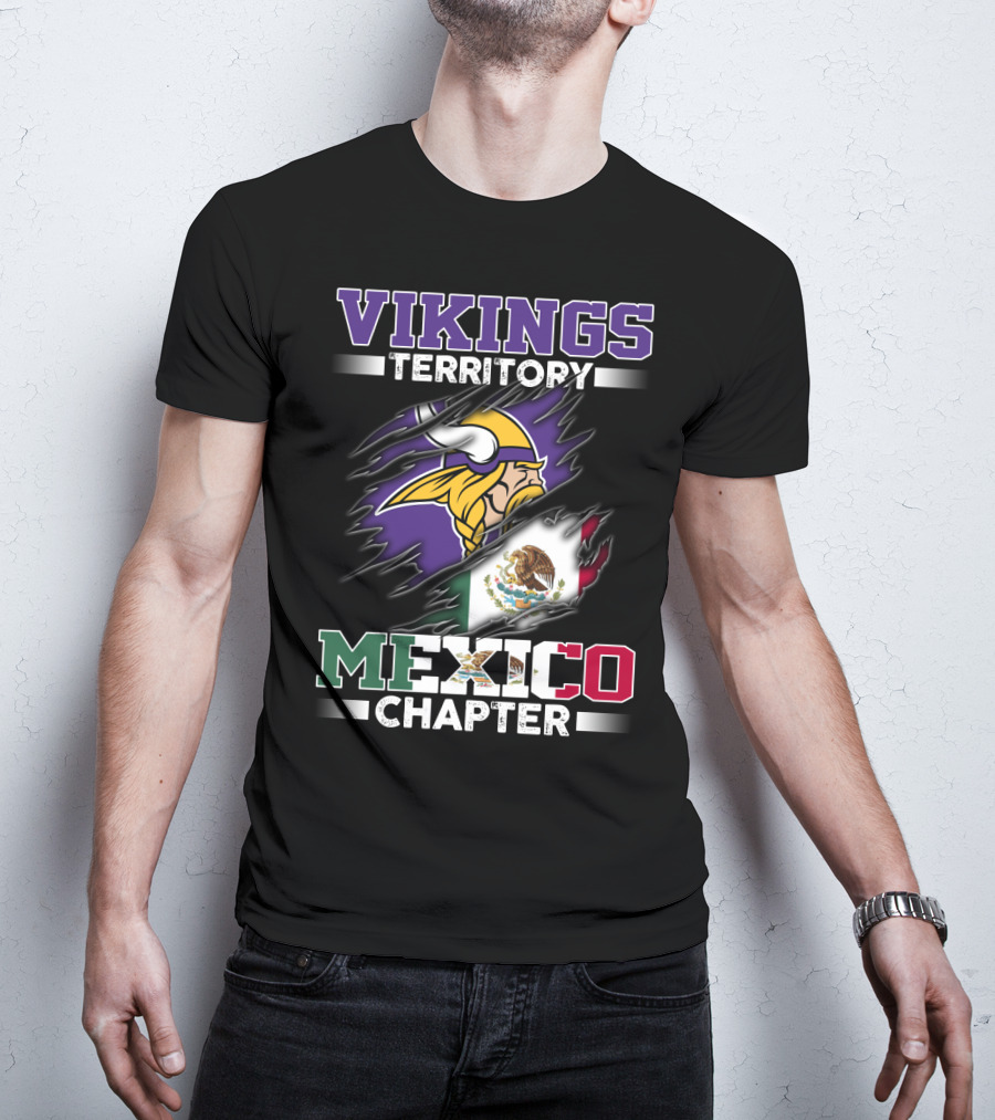 Vikings Territory Mexico Chapter T-Shirt