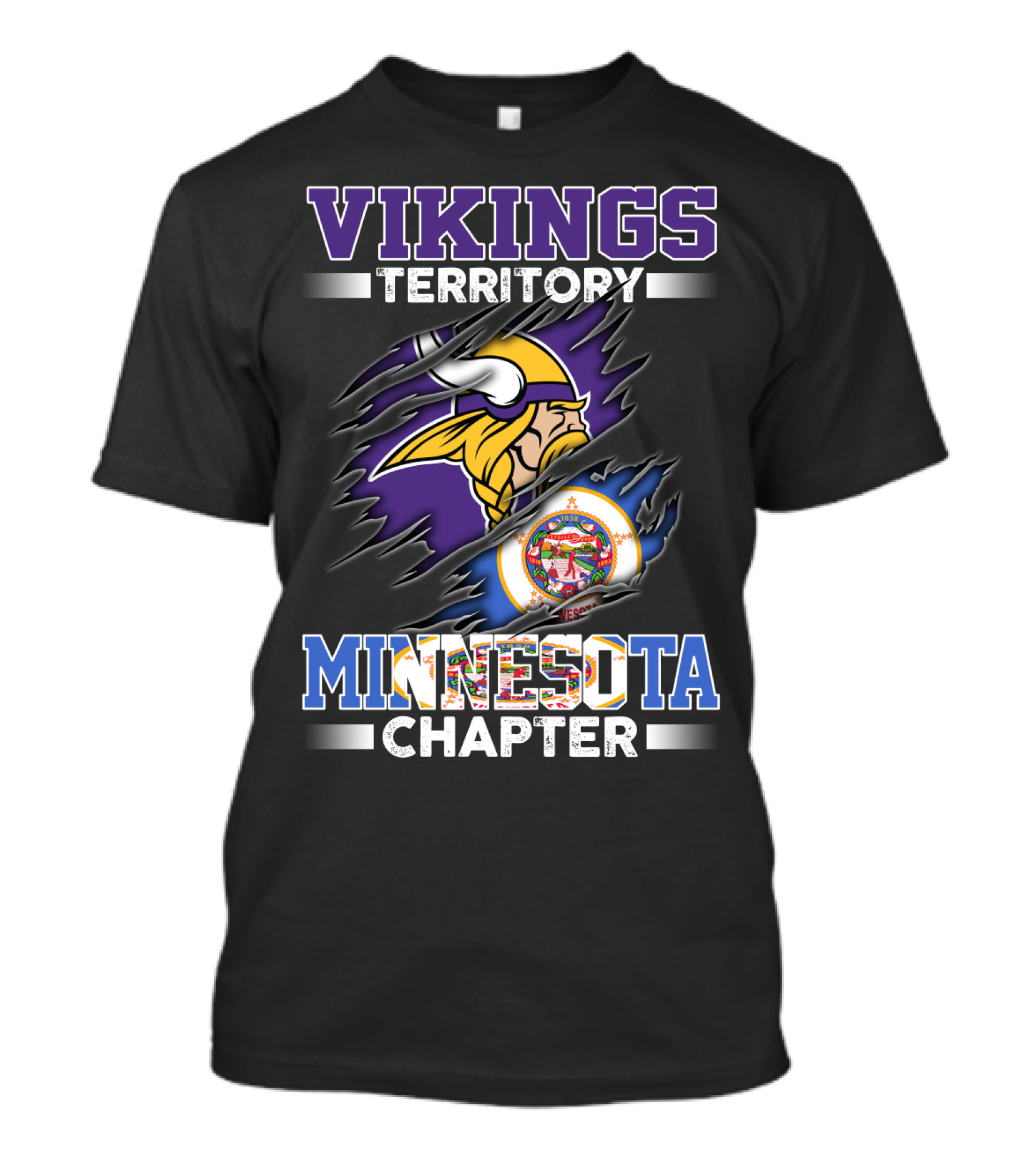 Vikings Territory Minnesota Chapter T-Shirt