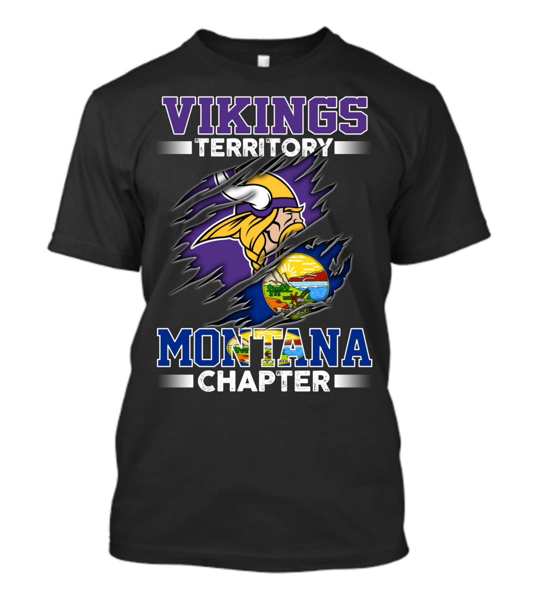 Vikings Territory Montana Chapter T-Shirt