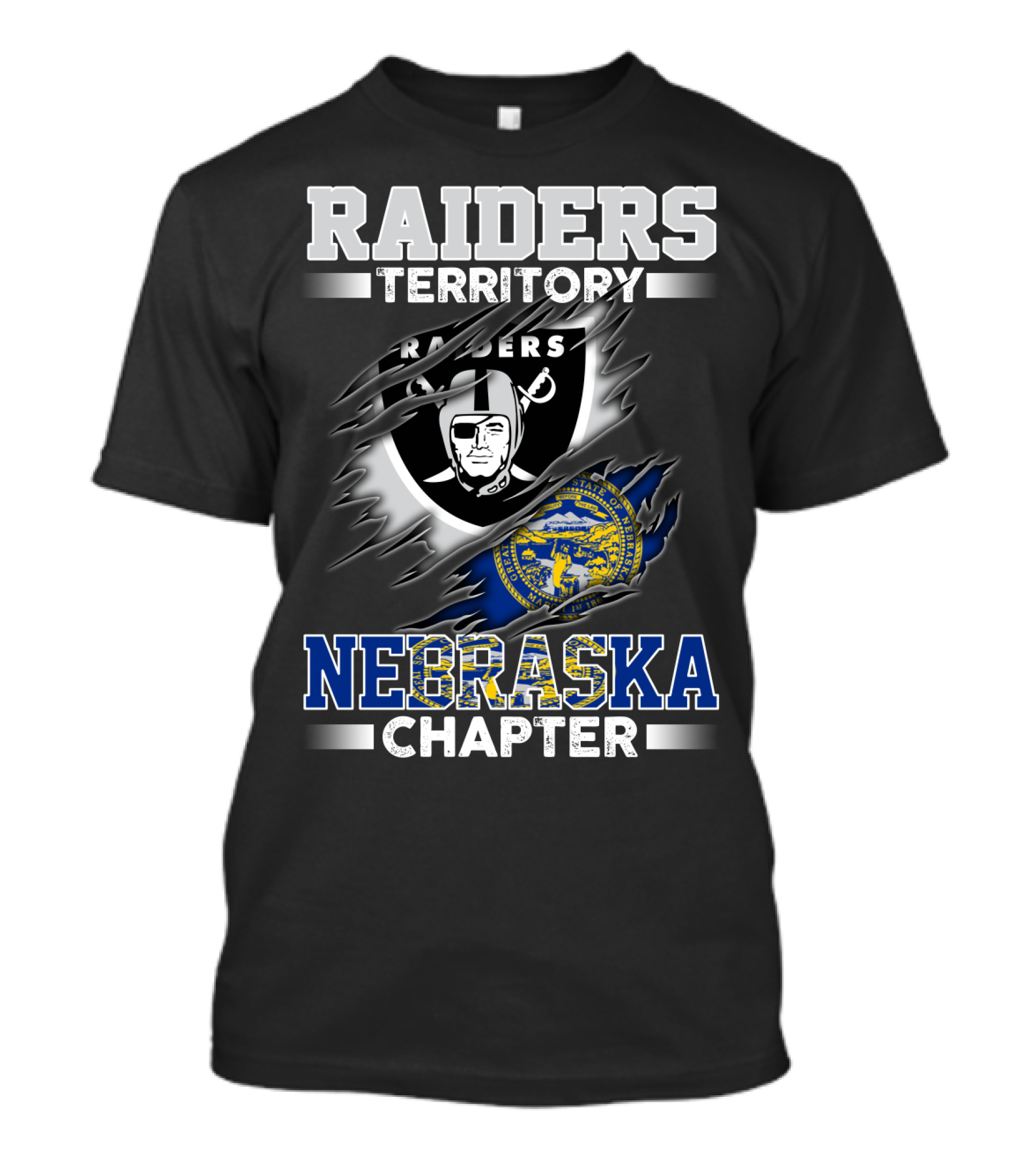Raiders Territory Nebraska Chapter T-Shirt