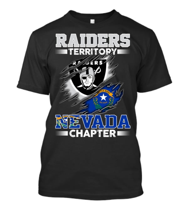 Raiders Territory Nevada Chapter Battle Born T-Shirt