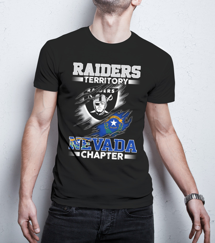 Raiders Territory Nevada Chapter Battle Born T-Shirt