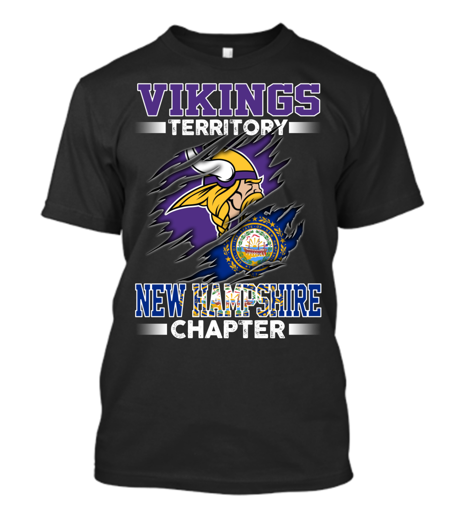 Vikings Territory New Hampshire Chapter T-Shirt