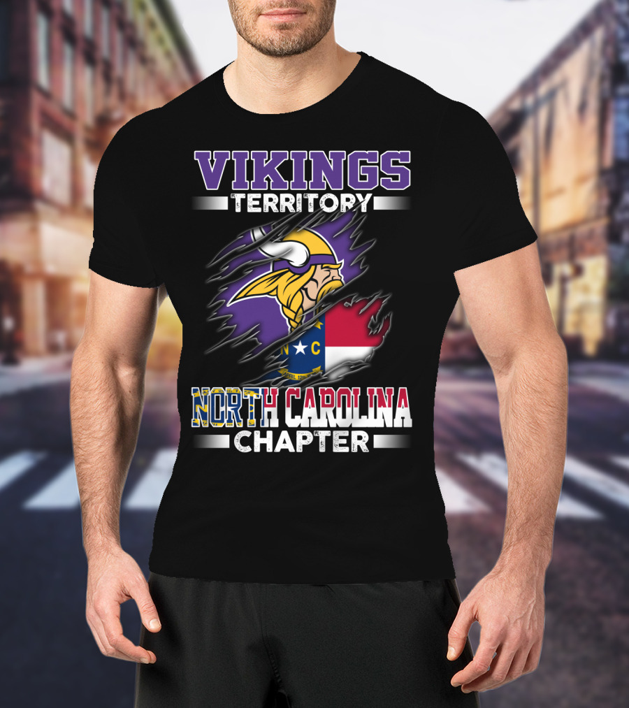 Vikings Territory North Carolina Chapter T-Shirt