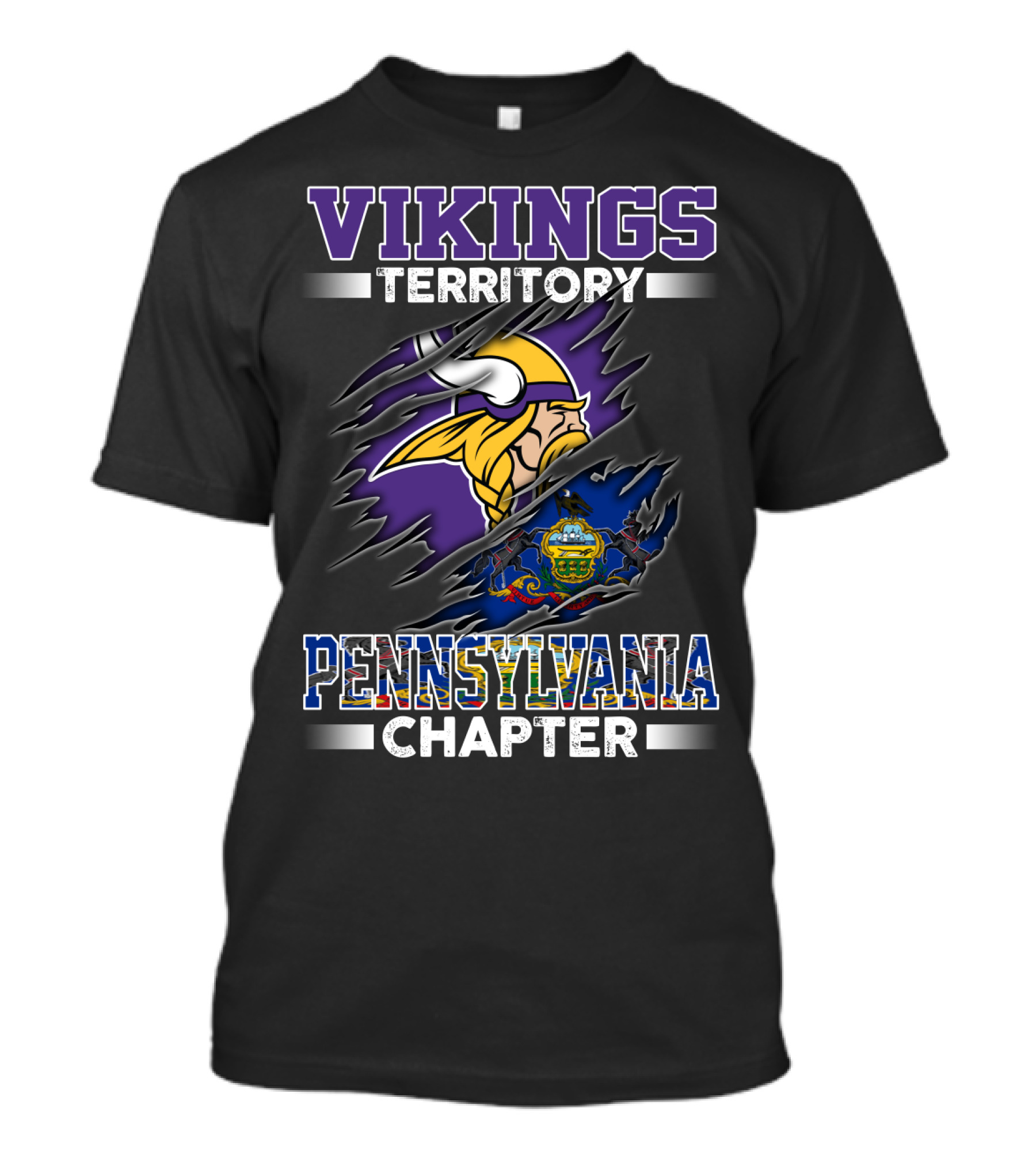 Vikings Territory Pennsylvania Chapter T-Shirt