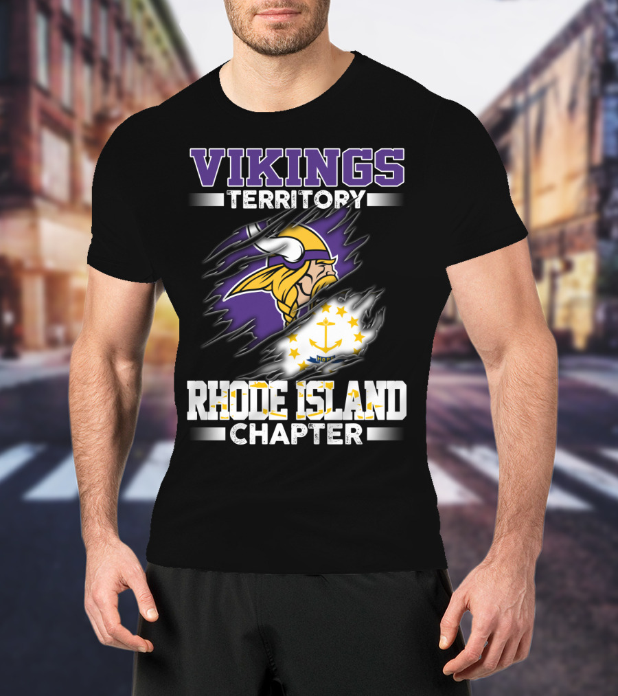 Vikings Territory Rhode Island Chapter T-Shirt