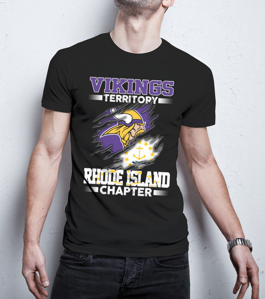 Vikings Territory Rhode Island Chapter T-Shirt