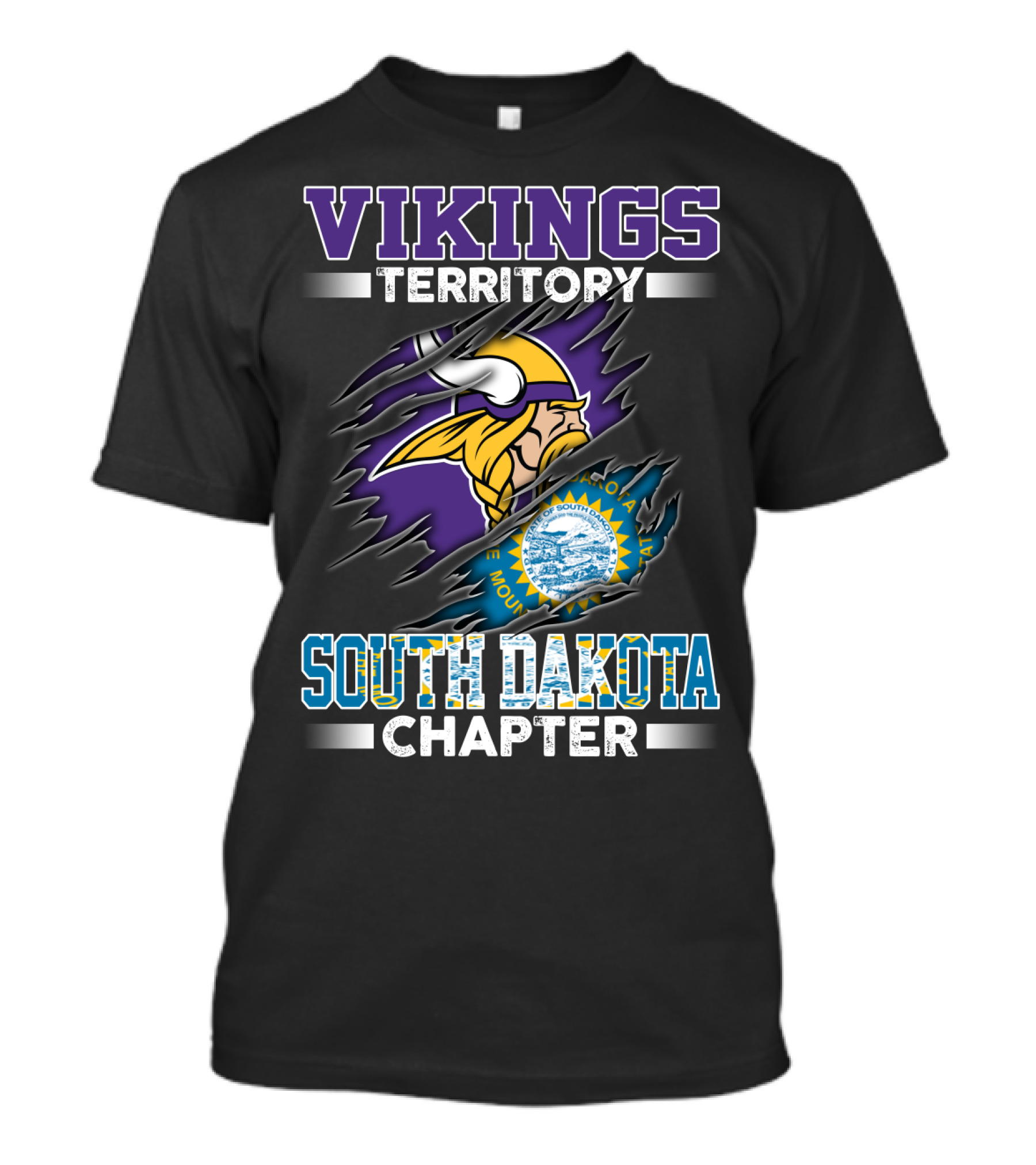 Vikings Territory South Dakota Chapter T-Shirt