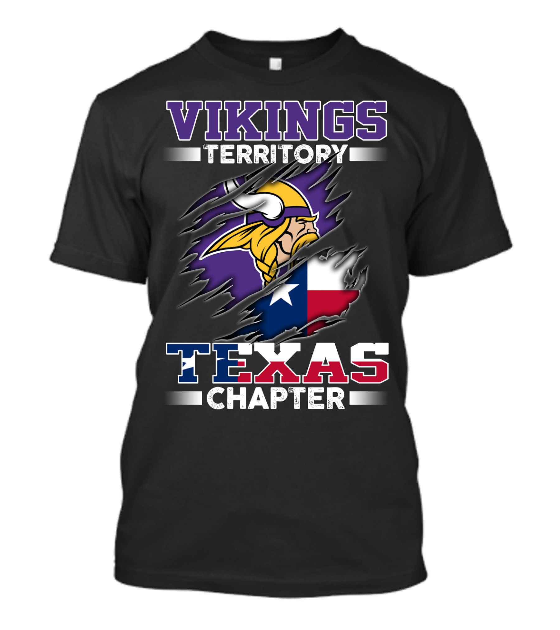 Vikings Territory Texas Chapter T-Shirt