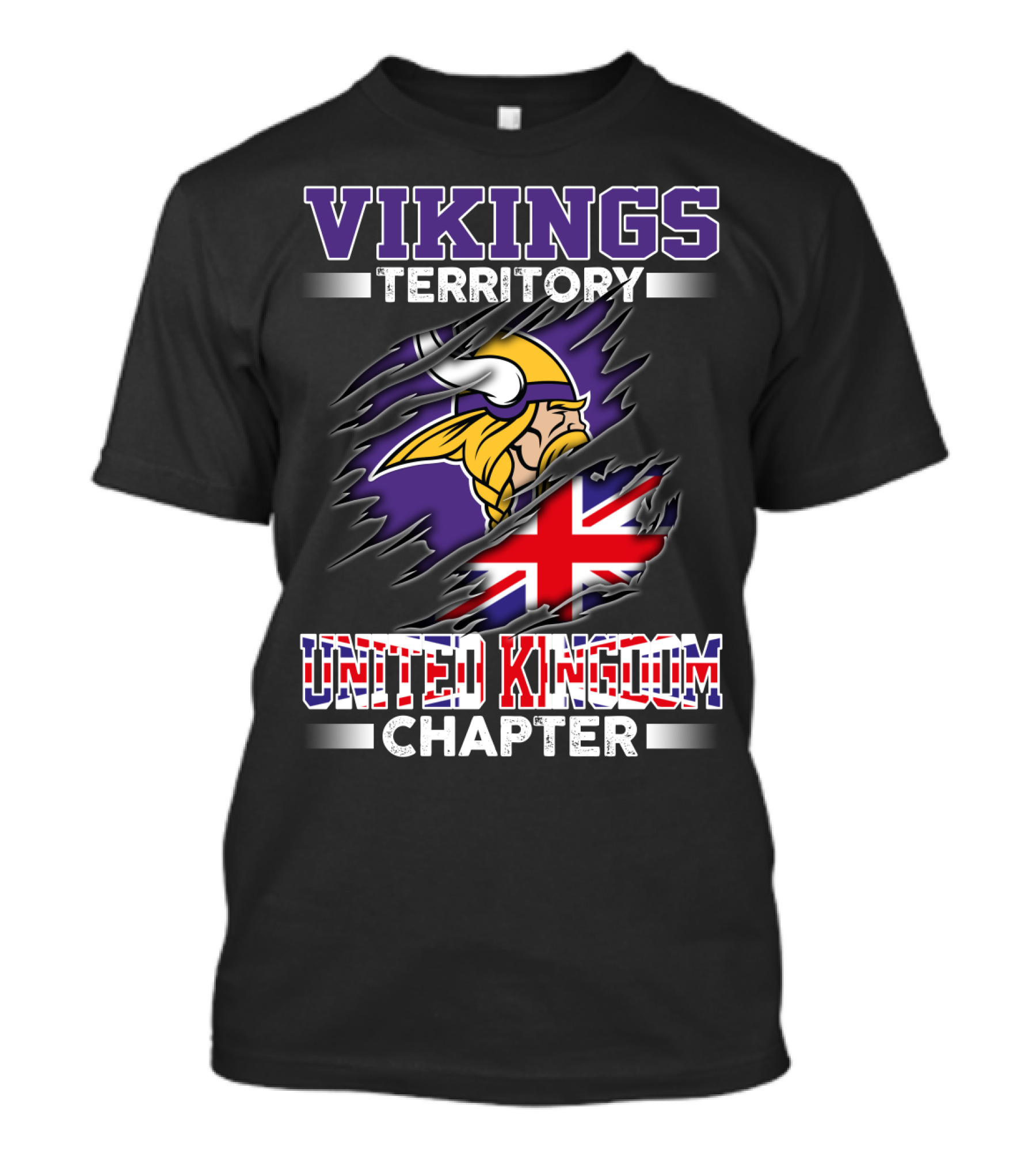 Vikings Territory United Kingdom Chapter T-Shirt