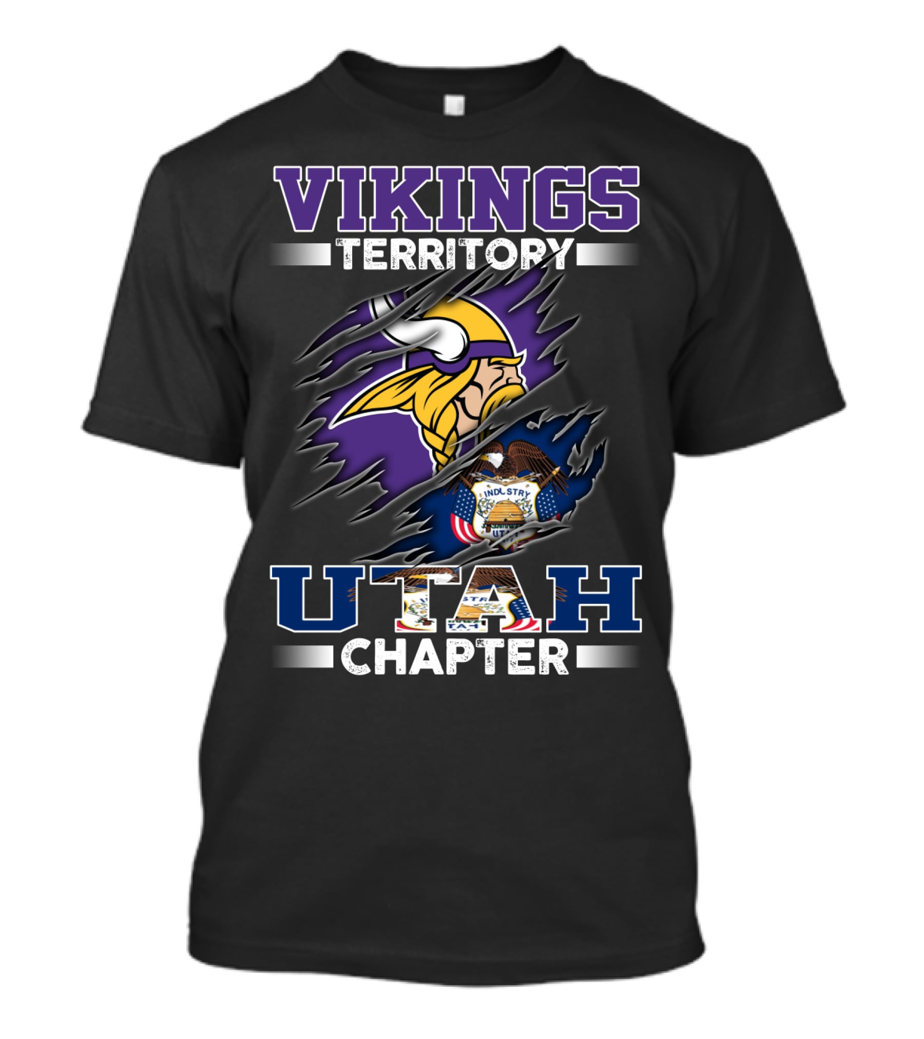 Vikings Territory Utah Chapter T-Shirt