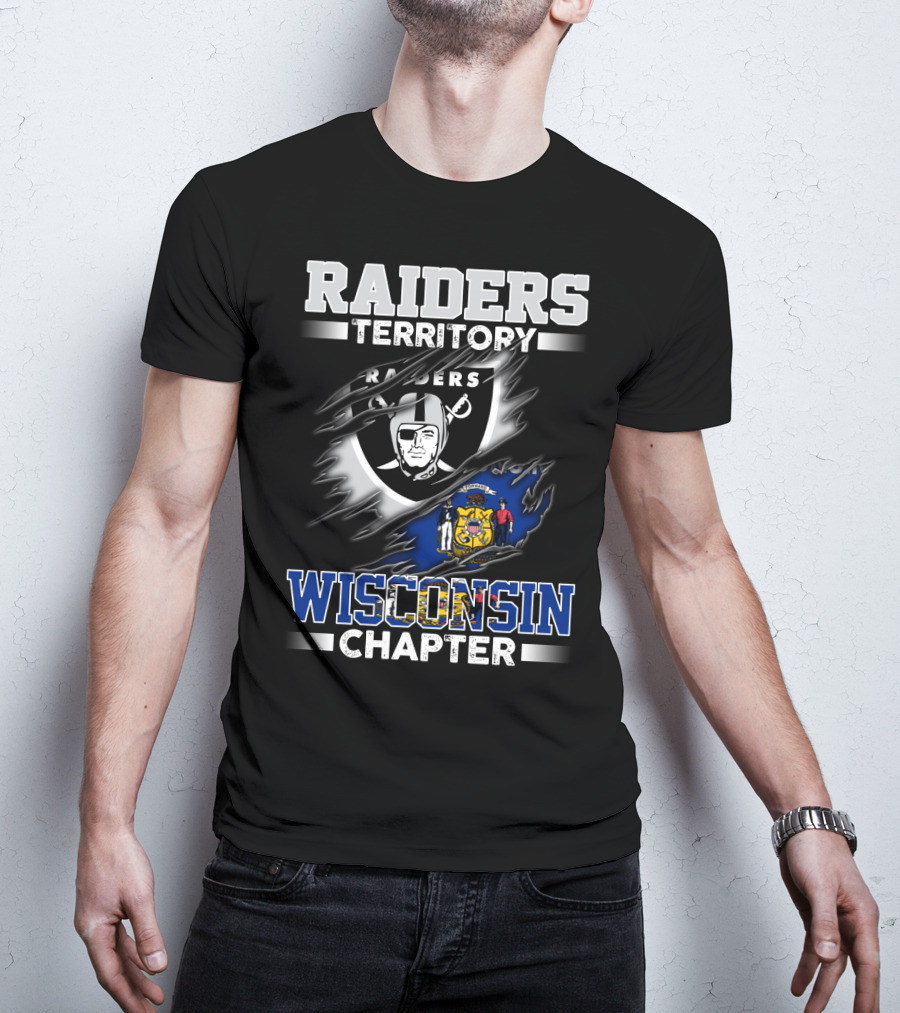 Raiders Territory Wisconsin Chapter T-Shirt