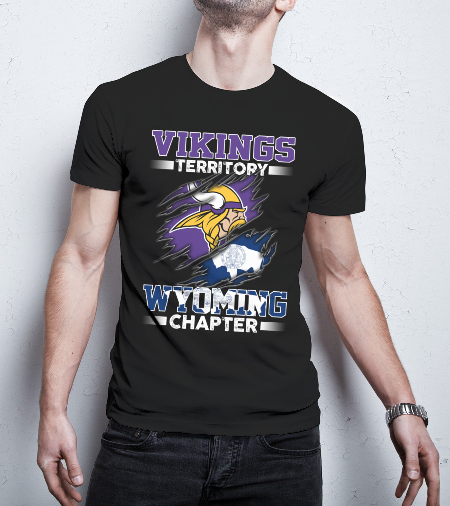 Vikings Territory Wyoming Chapter T-Shirt