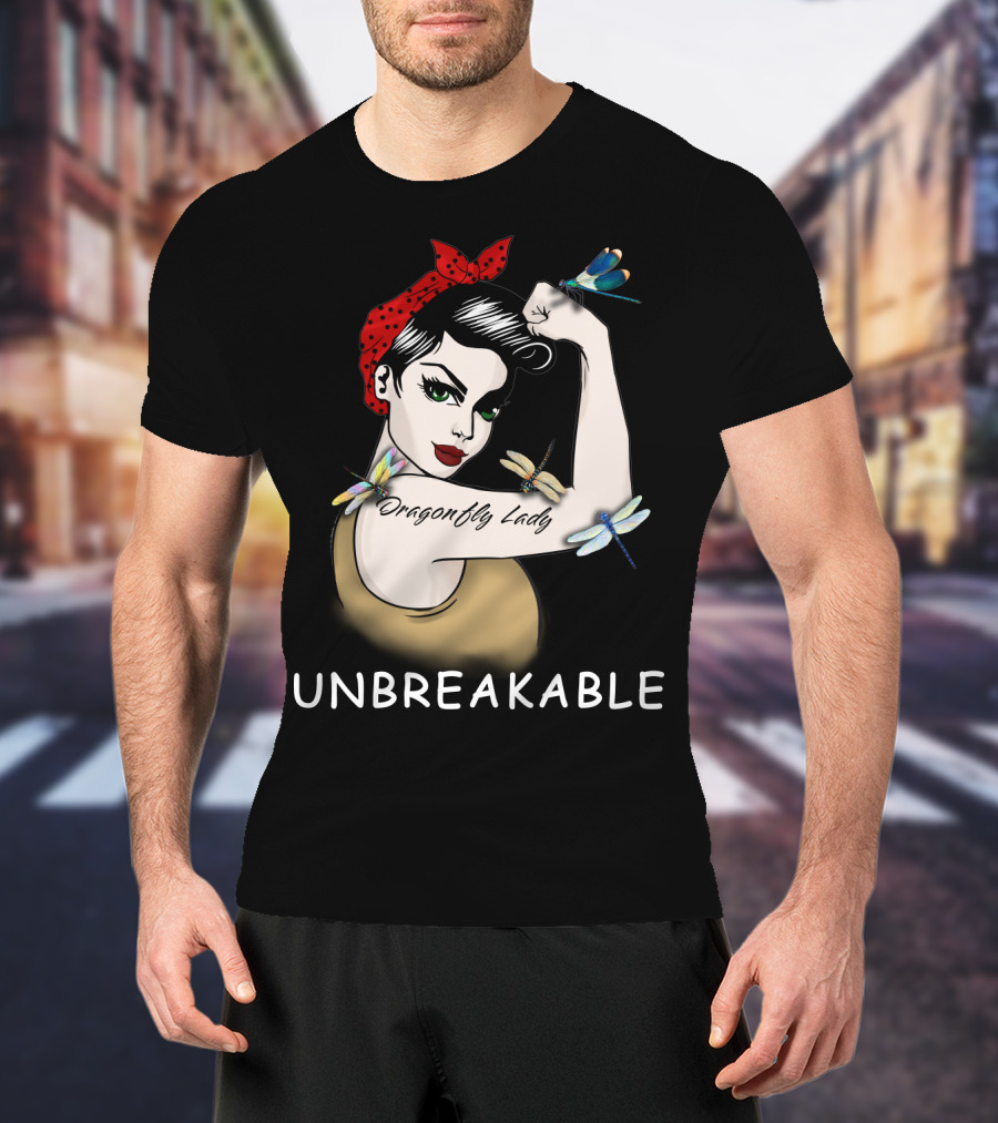 Dragonfly Lady Unbreakable T-Shirt
