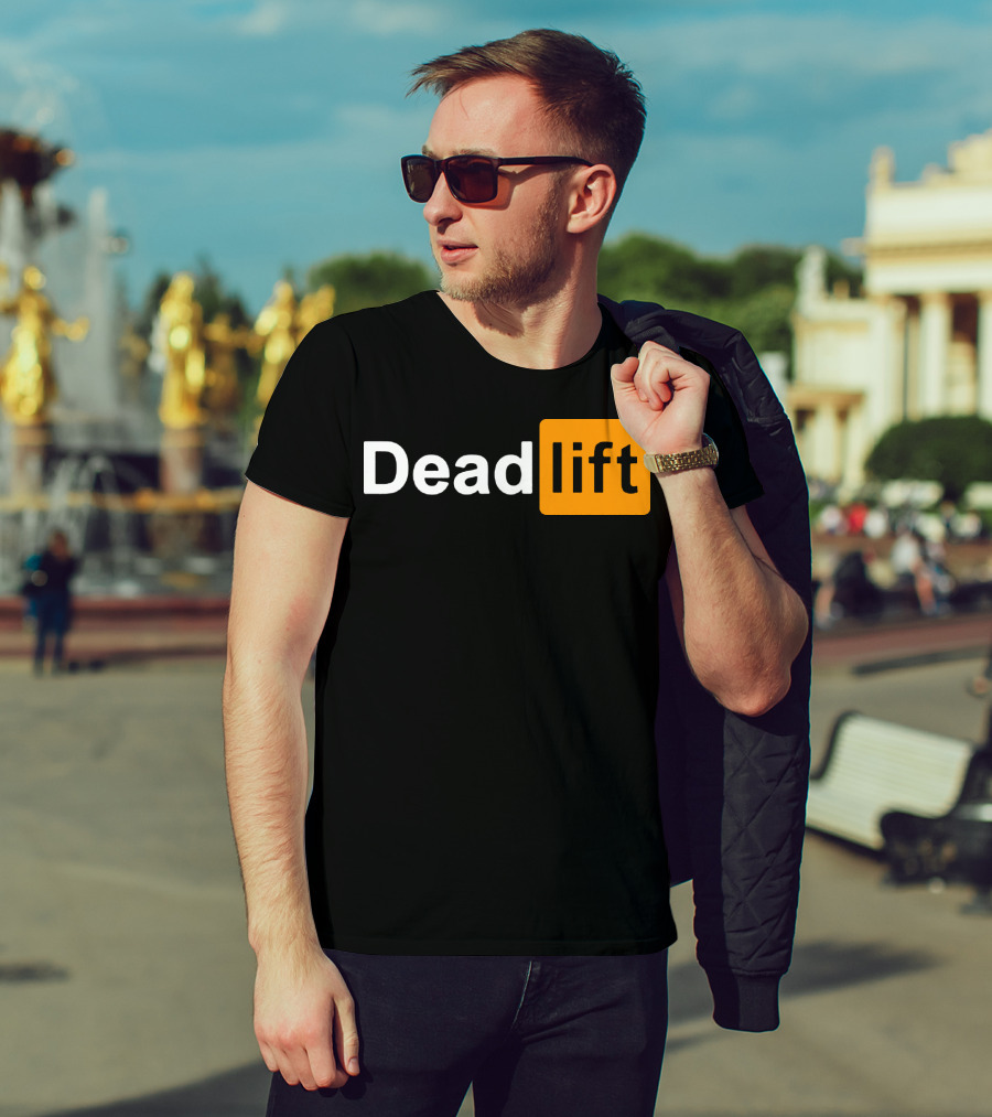 Deadlift Lift Training Strength Fitness W02 T-Shirt