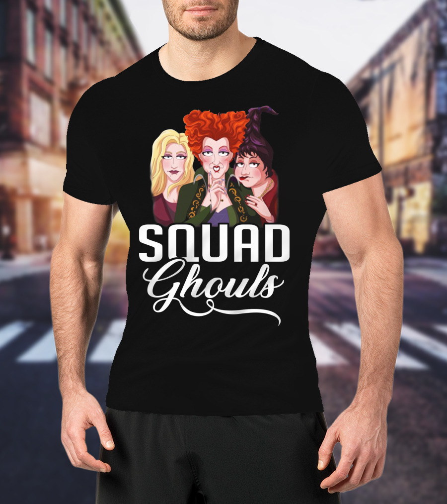 Squad Ghouls Sanderson Sisters Hocus Pocus T-Shirt