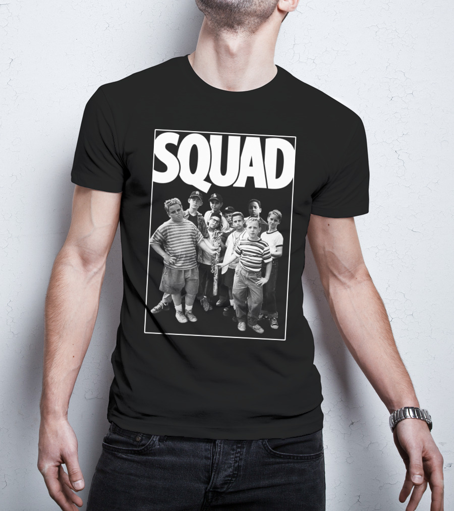 The Sandlot Baseball Squad Classic Movie Kids Team T-Shirt