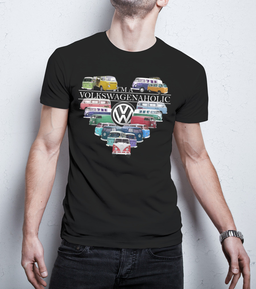 I'M A VOLKSWAGENAHOLIC Volkswagen Vans Collection T-Shirt