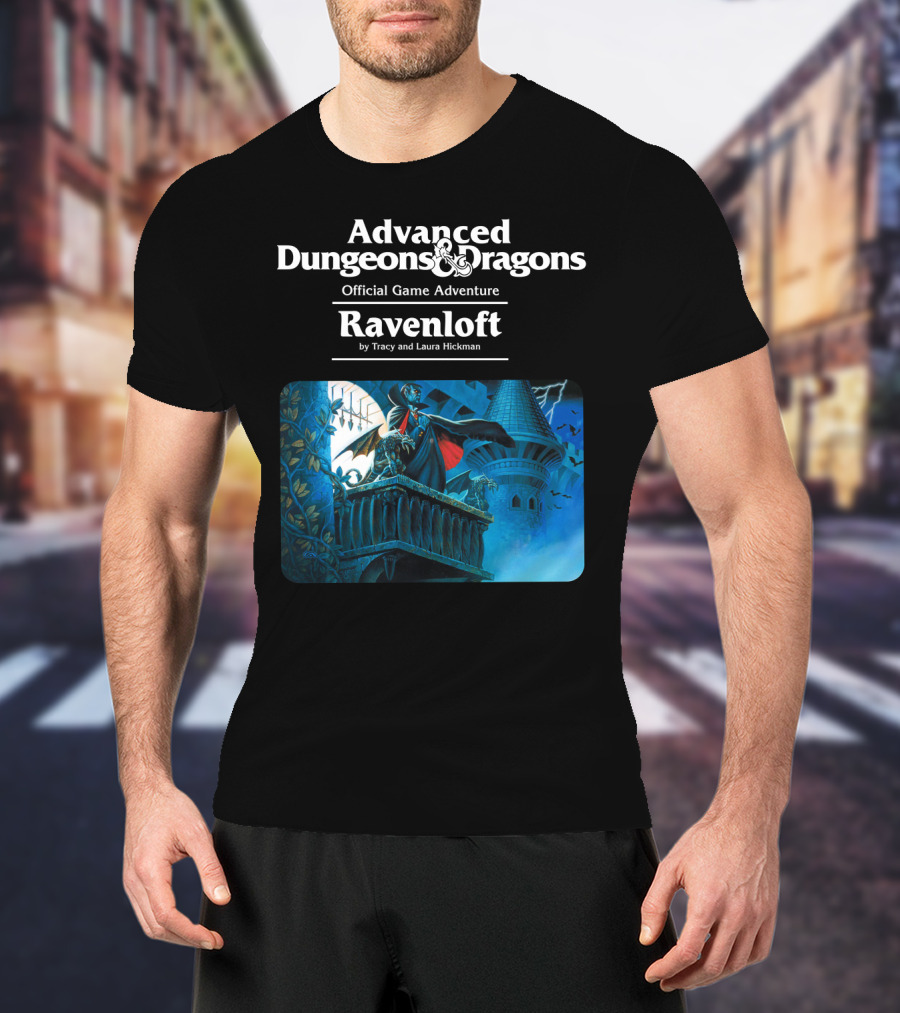 Advanced Dungeons And Dragons Official Game Adventure Ravenloft By Tracy And Laura Hickman T-Shirt