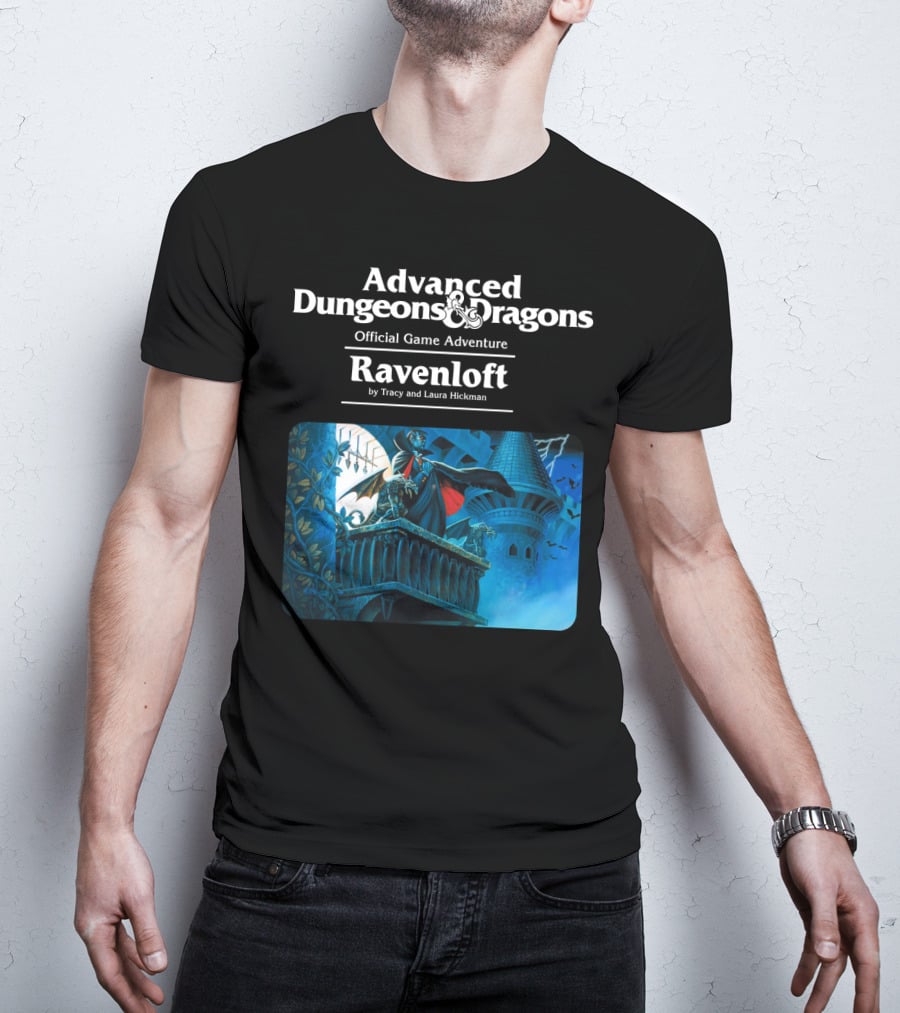 Advanced Dungeons And Dragons Official Game Adventure Ravenloft By Tracy And Laura Hickman T-Shirt