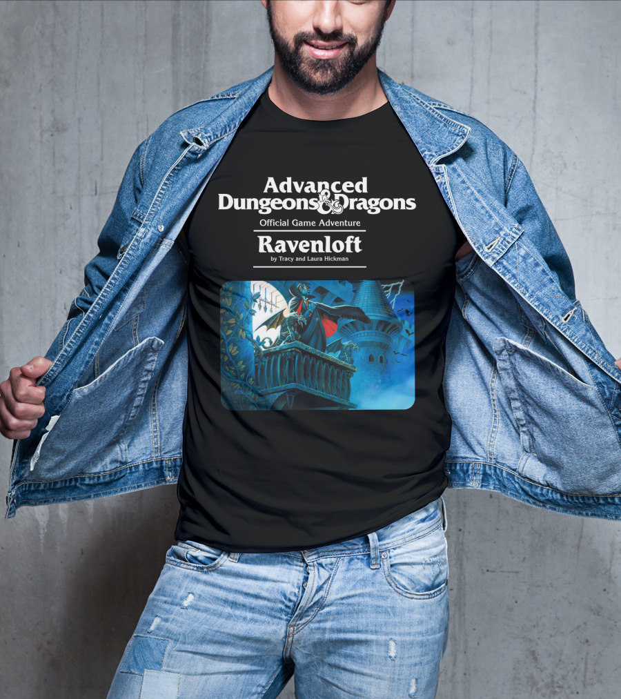 Advanced Dungeons And Dragons Official Game Adventure Ravenloft By Tracy And Laura Hickman T-Shirt