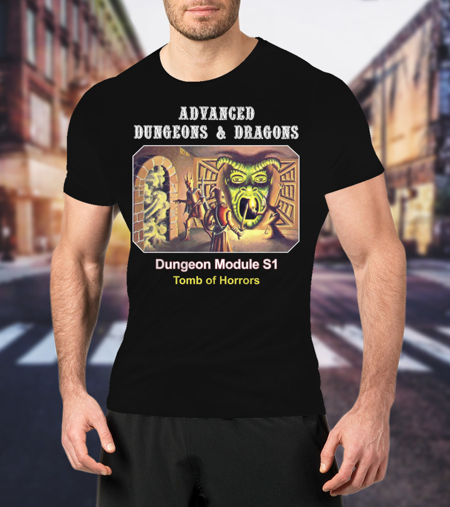 Advanced Dungeons And Dragons Dungeon Module S1 Tomb Of Horrors T-Shirt