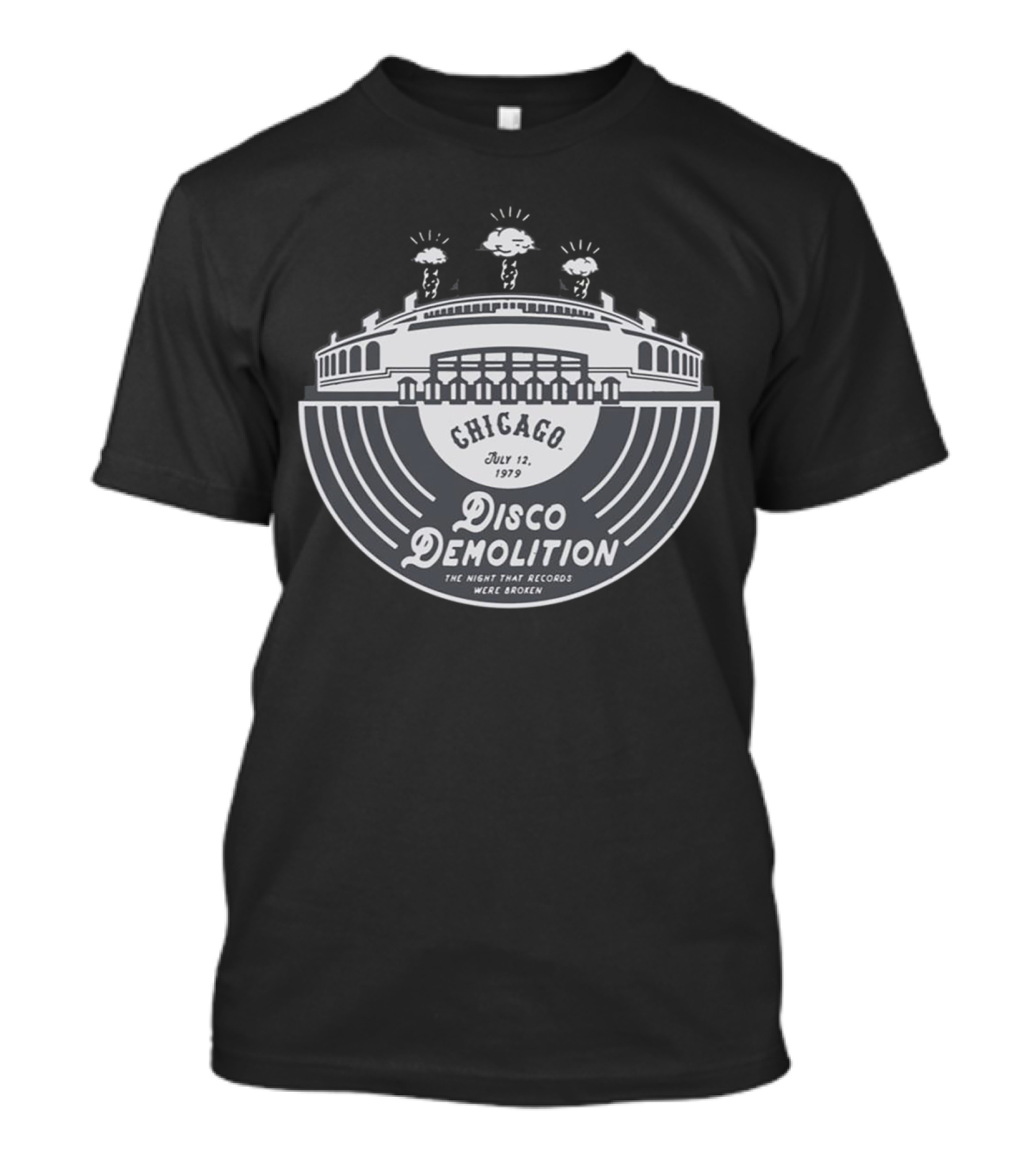 Chicago July 12 1979 Disco Demolition The Night That Records Were Broken T-Shirt