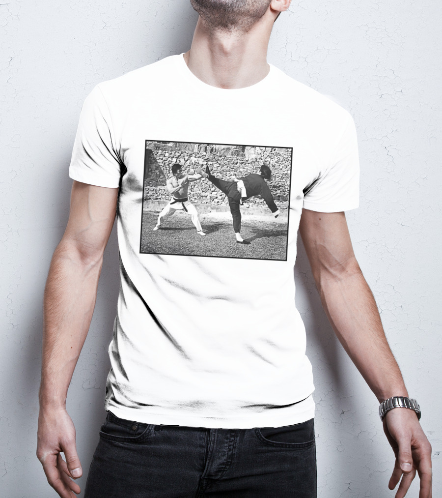 Enter The Dragon Martial Arts Standoff Scene T-Shirt