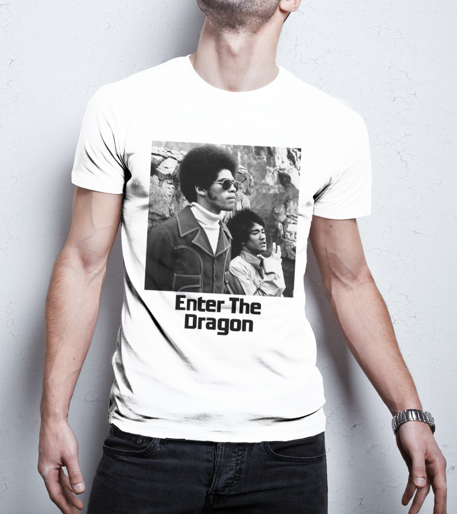 Enter The Dragon Bruce Lee Vintage Scene T-Shirt