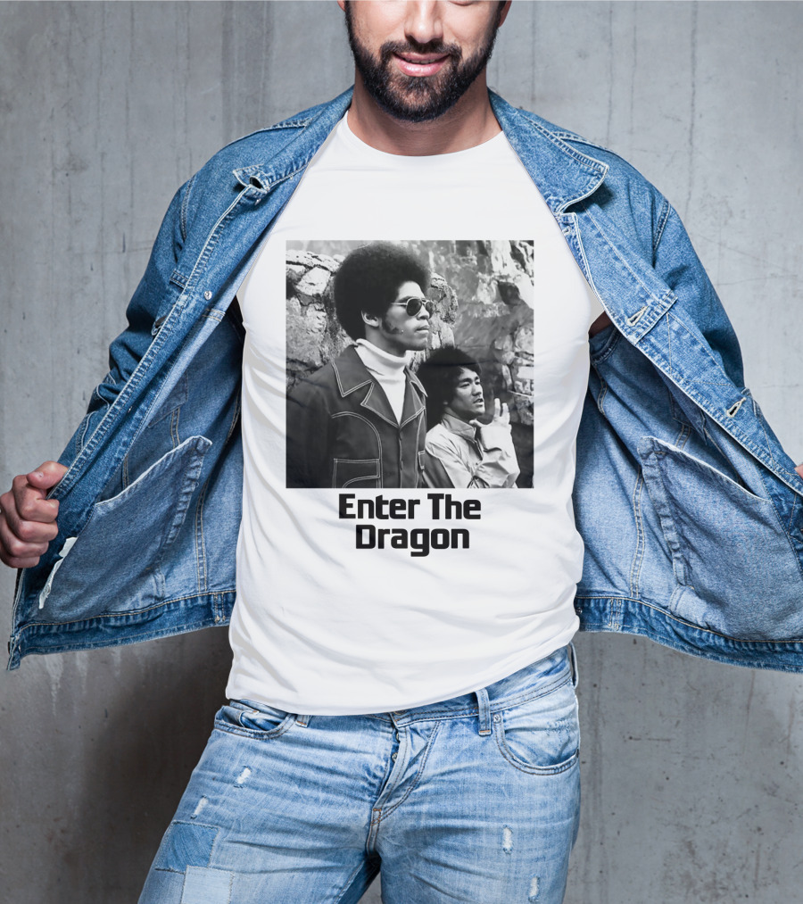 Enter The Dragon Bruce Lee Vintage Scene T-Shirt