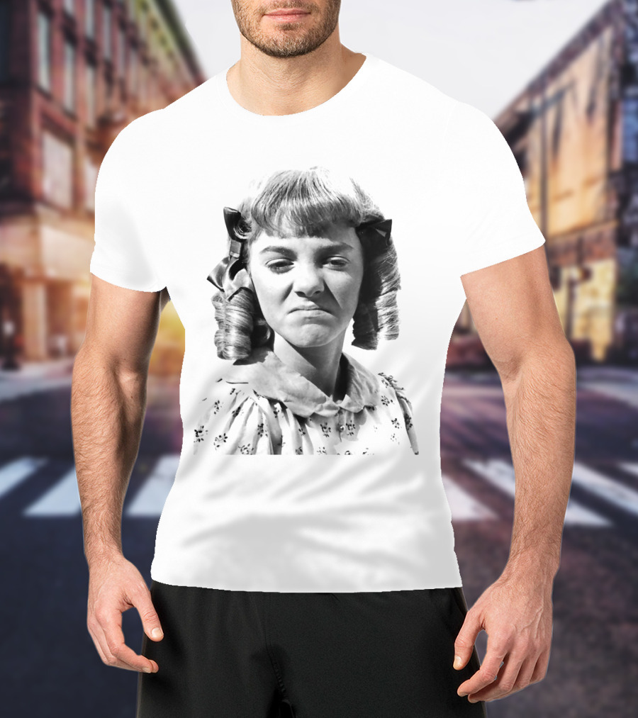 Alison Arngrim Little House On The Prairie Nellie Oleson Iconic Character Face T-Shirt