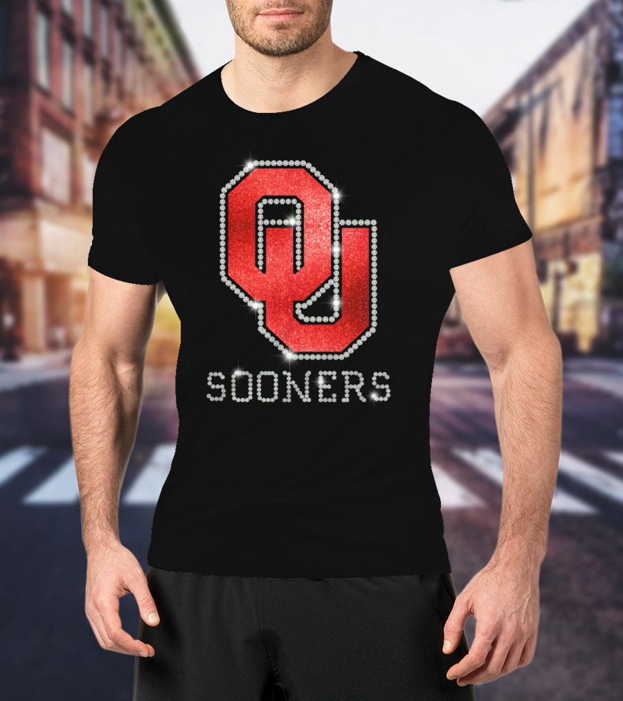 OU Sooners Sparkling Logo 1212 T-Shirt