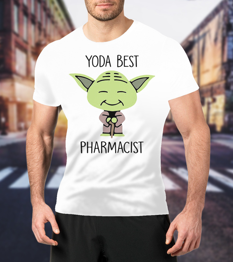 Yoda Best Pharmacist Baby Yoda T-Shirt