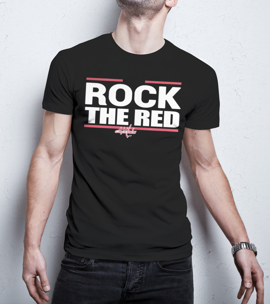 Rock The Red Capitals Hockey Enthusiast T-Shirt
