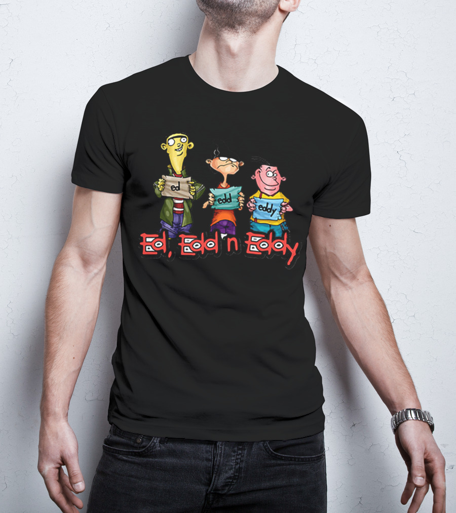 Ed Edd N Eddy Cartoon Characters With Names T-Shirt