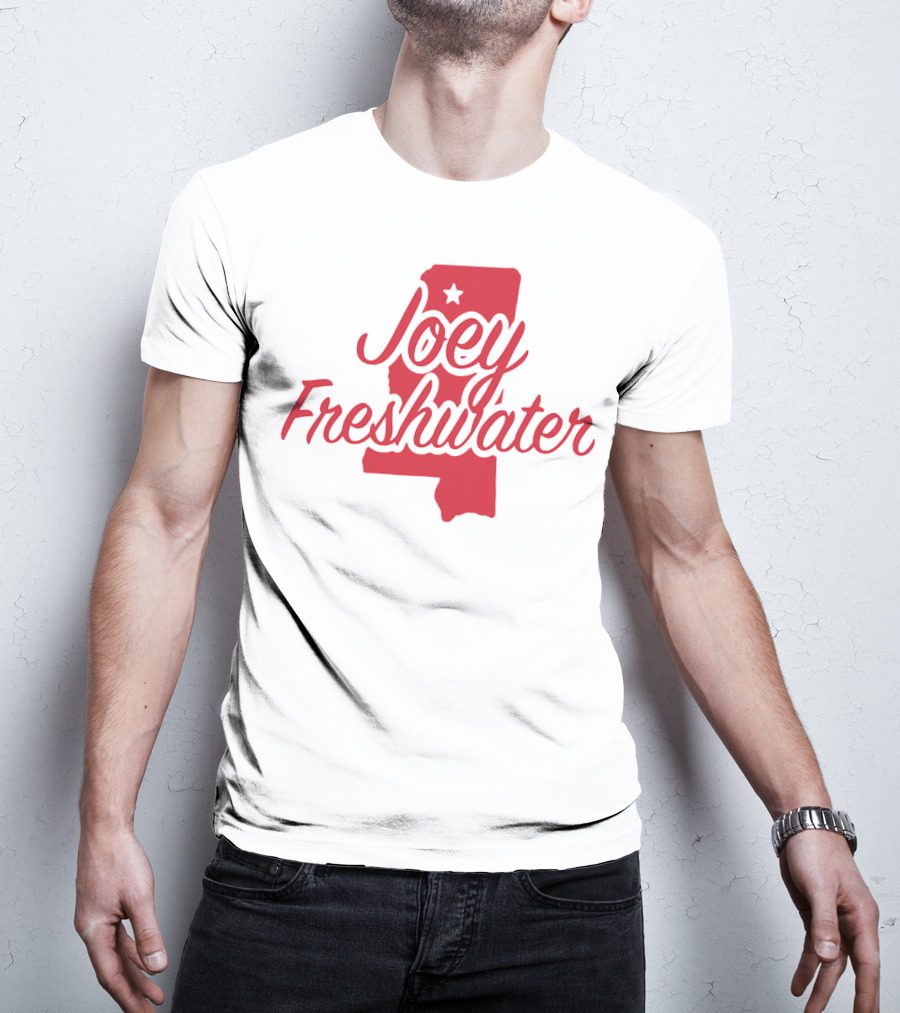 Joey Freshwater Mississippi Silhouette Star T-Shirt