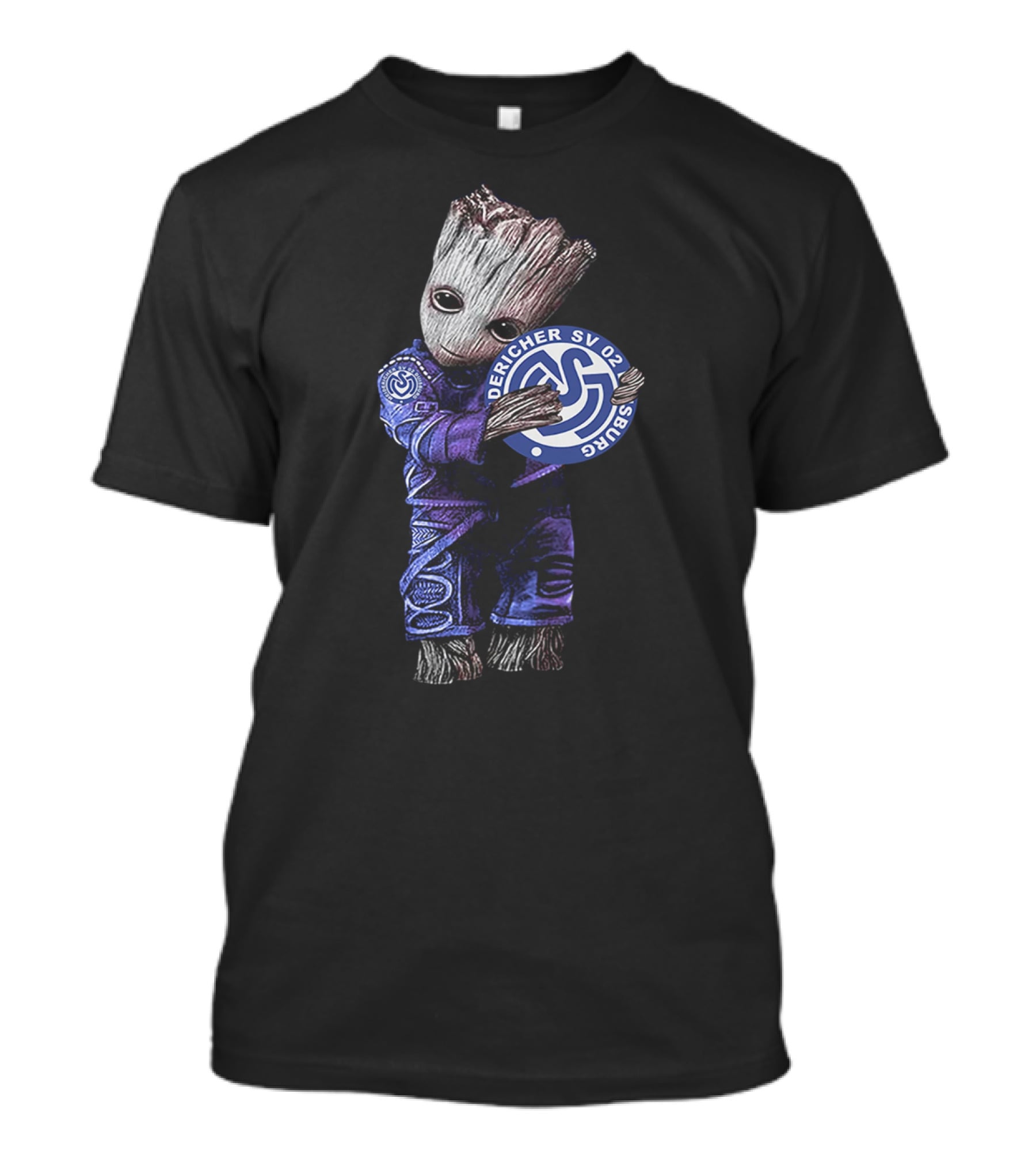 Baby Groot Hugging MSV Duisburg T-Shirt